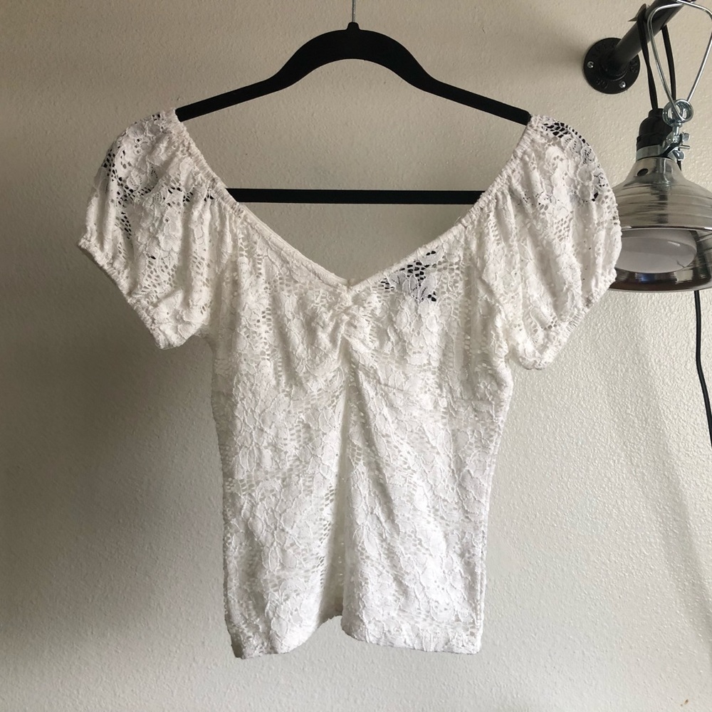 Forever 21 Laced Top